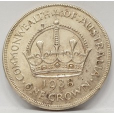 AUSTRALIA 1938 . CROWN . KEY DATE . SCARCE